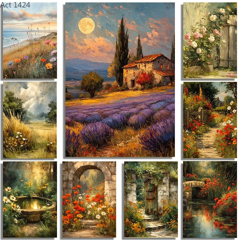Retro Nostalgia Wildflower Far - Photography Design ulasan dan harga